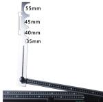 Straight-line cutting by ruler Multifunctional horizontal positioning special