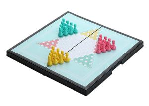 China Ready To Ship Portable Folding Travel Magnetic Chess Board Game For Kids factory