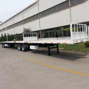 China Interlink Flatbed Semi Trailer on sale