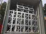 Passenager Hoist Parts 4.0mm Thickness Mast Tower With Rack For WICKHAM Building