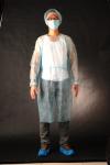 Anti Pull Disposable Isolation Gowns Regular Weight 20 - 40gsm Non Woven
