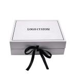 Cloth LV Customized Gift Foldable box Ribbon hardpaper cardboard gift boxes Flip