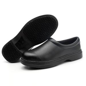 China Custom Chef Shoes Anti Smash Oil Slip Resistant Work Shoes For Hotel And Kitchen factory