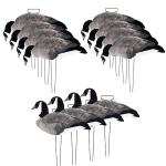 Lightweight 3D Lifelike Hunting Decoy Silhouett Canada Goose with Flocked Head
