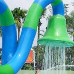 Custom Cartoon Spray Water Park Equipment Used Aqua Play For Kids Aqua Park