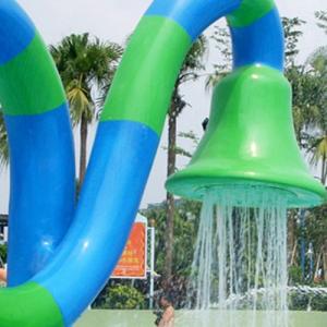 China Custom Cartoon Spray Water Park Equipment Used Aqua Play For Kids Aqua Park factory