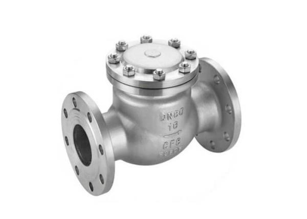 Adjustable Stainless Swing Check Valve , Industrial Flanged Check Valve Water