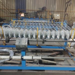 China Height 1.8 M Farm Diamond Chain Link Fencing Hot Dipped Galvanized factory