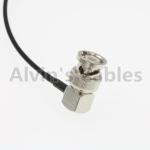 Camera 50 Ohm Mini BNC To BNC Cable Flexible BNC Cable Copper Conductor