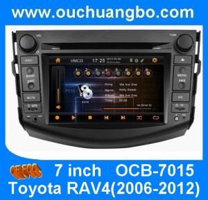 China Car wholesaler dvd gps for Toyota RAV4 (2006-2012) with VCD TV Steering wheel control car auto stereo radio OCB-7015 factory