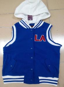 China Apparel ladies fleece vests stocklots(knitting wear) factory