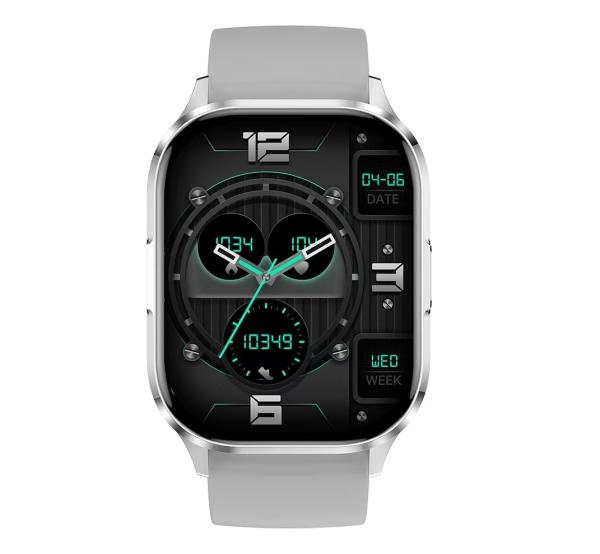 Amoled Screen Men Smart Watch HK21 2.01 inch BT Calling Smartwatch With Weather