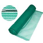 Heavy Duty Construction Safety Netting , Safety Barrier Netting Black Color 3*50