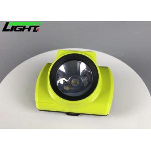 Portable LED Miner'S Cap Lamp 18000lux OLED Display Screen 6800mA Lithium