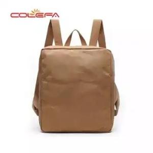 China Custom Recycled Washable Paper Backpack Waterproof Strong Tough Detachable factory