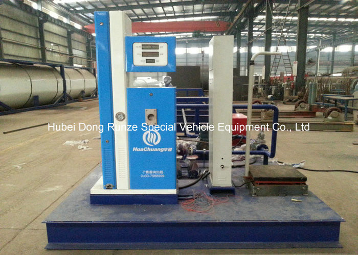 50000L LPG Gas Tank Skid Mounted , Propane Gas Tank For Mobile Gas Refilling