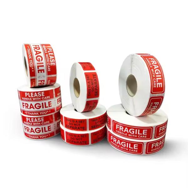 China Custom Made Paper Warning Labels With Strong Adhesive factory