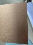 Aluco Bond Aluminum Composite Panel With Steel Brushed Gold Brushed All Brushed