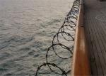 High Tensile Razor Type Concertina Barbed Wire Galvanized Fencing Lines