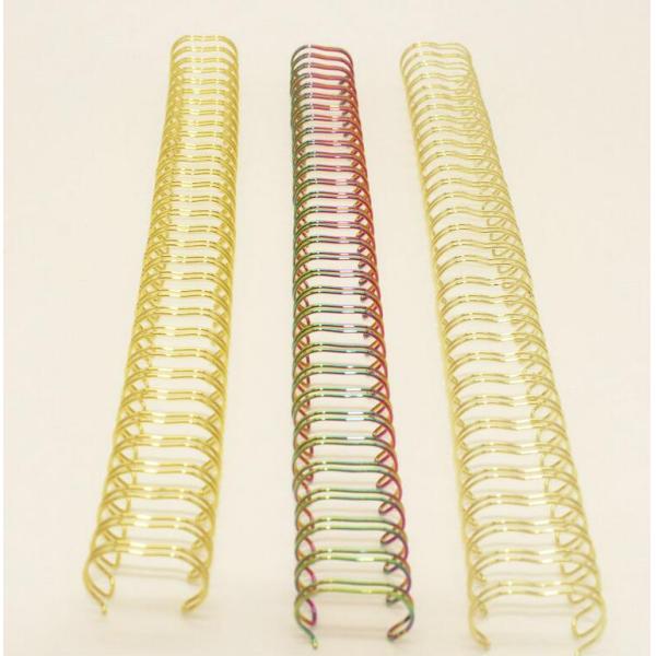 15.9 MM Spiral Wire For Binding Pitch 2:1 Wire Binding Book Double Loop