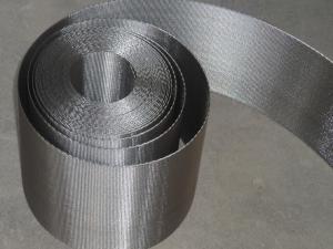 China AISI 304 Stainless Steel Extruder Screen Mesh Continuous Filter Mesh Belt factory
