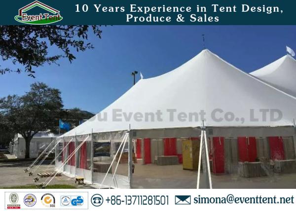 Custom Printed Freeform Stretch Tent Clear Roof Aluminum Door For Trade Show