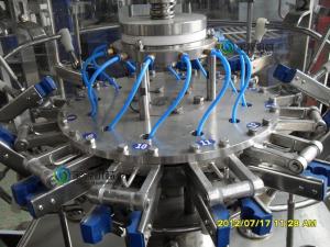 China Glass Bottle Beverage Filling Machine 250ml - 1250ml Rotary Filling Machine factory