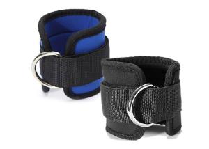 China Neoprene Fitness Exercise Equipment Elastic Resistance Bands Ankle Strap factory