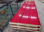 Workshop Red Fireproof Rockwool Sandwich Roofing Panel