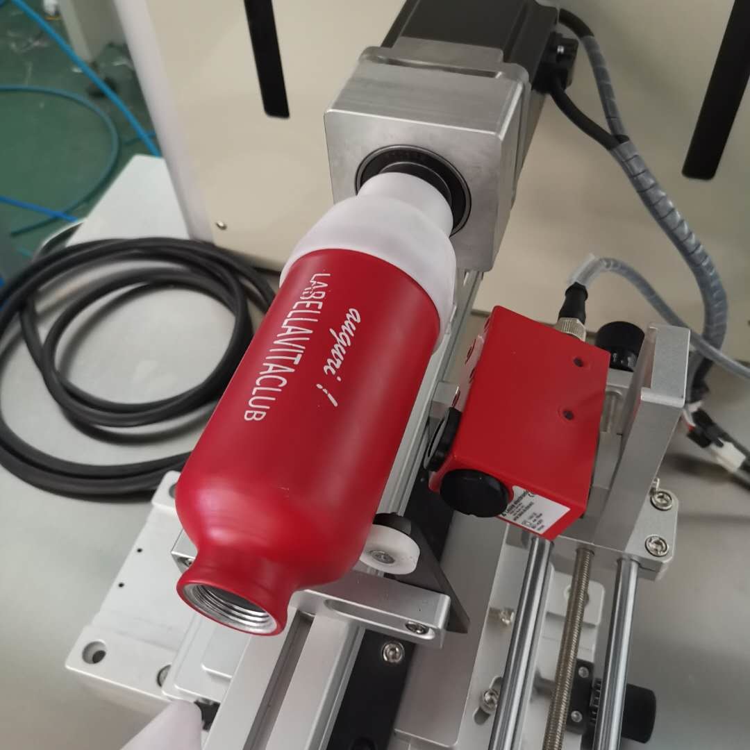 220V 800x700x1700mm Bottle Screen Printing Machine Semi Automatic Servo Rotary