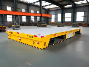 China Material Transportation Electric Transfer Cart with Maintenance free 10-20T Load Capacity factory