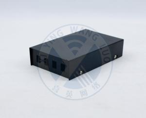 China SC Type Mini Wall Outlet FTTx 4 core fiber optic termination wall box factory