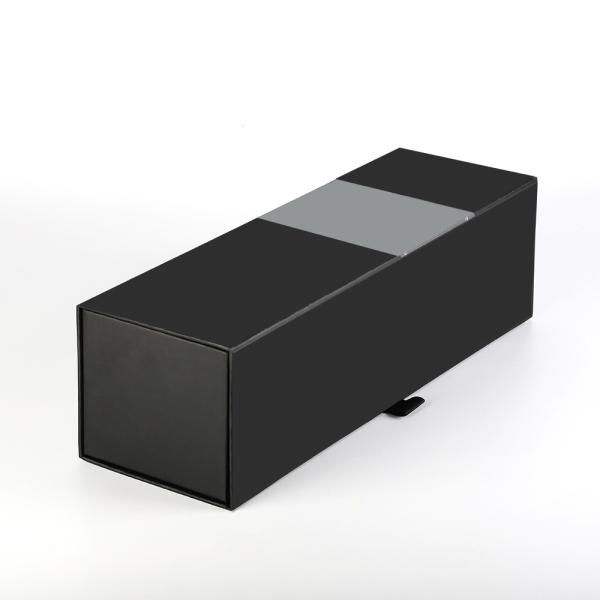 greyboard Wine Bottle Gift Box Luxury Flat Pack Paper Packaging