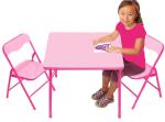 Mail Packing Included Comfortable Kids Desk and Chair Sets for Study Foldable