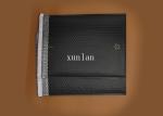 No Fading Shipping Poly Bubble Mailers , Flat Black Garment Mailing Bubble Bags