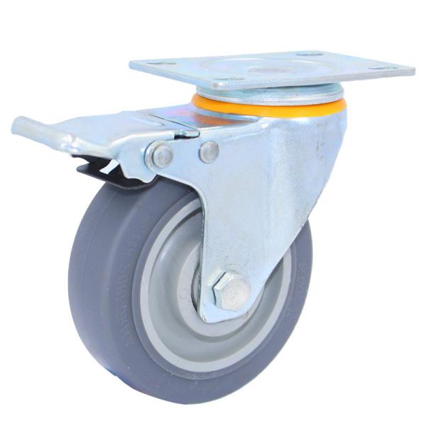100kg Industry Trolley TPR Polyurethane Plastic Castor Wheel