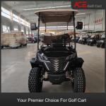 Long Range Four Wheel PP Hard Plastic Off Road Golf Cart With USB In Various