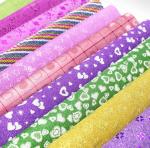 10um Gold Heart Glitter Gift Wrapping Paper For Ribbons Decoration