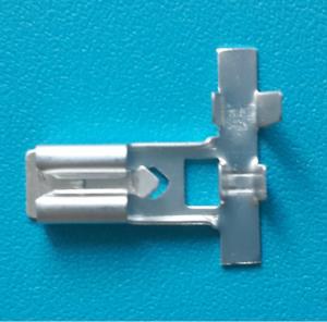 China Electroplating 250 Terminal Flag Type Auto Wire Connectors Terminals factory