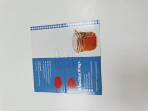 China Folding Blister Plastic Cardboard Clamshell Packaging Paper Card Hot Stamping factory