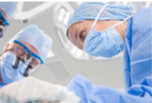 China PP Non - Woven Disposable Face Mask / Hospitals Blue Surgical Mask factory