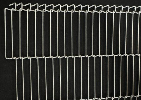 Heat Resistance Flexible Rods 304 Stainless Steel Ladder Mesh Conveyor Belt For