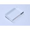 Buy cheap 0.2mm Rectangular Sapphire Windows Stable Chemical Properties from wholesalers