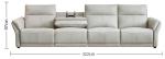 Qiantong Italian Minimalist Smart Light Luxury First-Layer Cowhide Electric