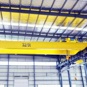 China Rigidity 35 Ton Overhead Travelling Bridge Crane European Type factory