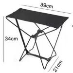 Outdoor Folding Stool Portable Small Maza Chair For Camping