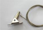 Brass Height Adjustable Suspended Wire Lighting Kit , Ceiling Light Suspension