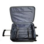 170T Polyester ODM Green EVA Trolley Luggage Set