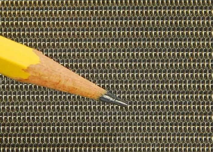 165x1400 Mesh 10 Micron Filter Cloth / T316 Dutch Weave Wire Cloth