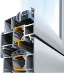 1.5mm 6063-T5 Aluminum Vertical Sliding Window